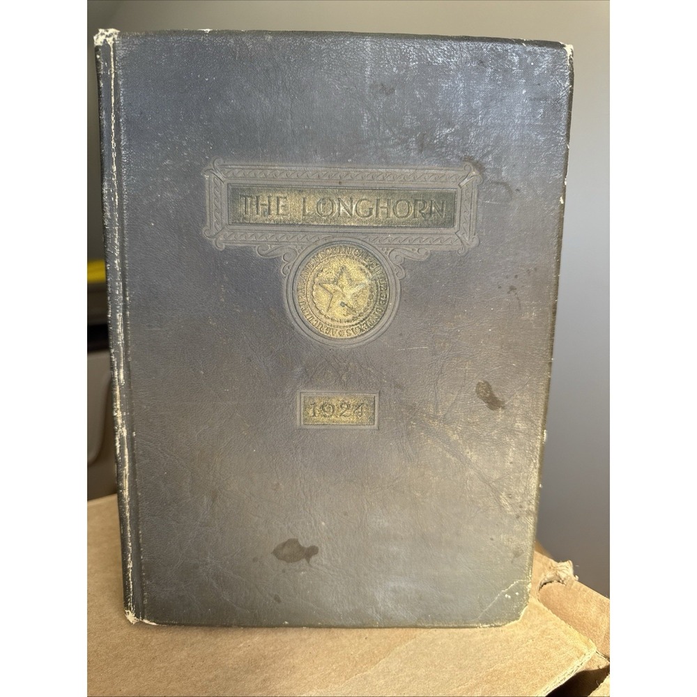 1924 Texas A&M College University Yearbook The Longhorn Vol XXII